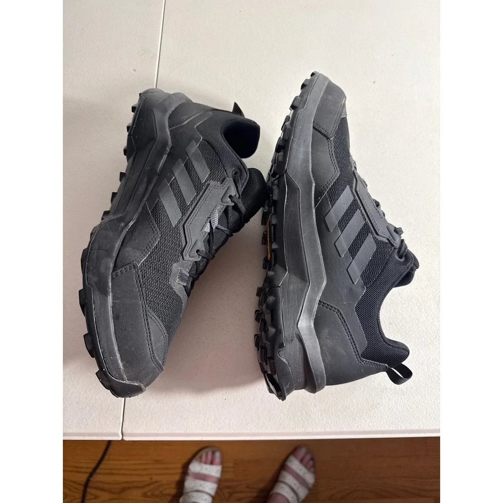 Adidas Terrex Trail Running Shoes MenBlack Continental Sole Low Top Sneaker 11.5